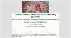 Desktop Screenshot of beursaccent.nl